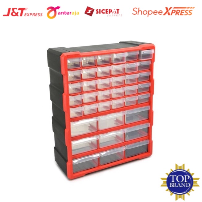 Krisbow Kotak Perkakas 39 Laci / TOOL BOX