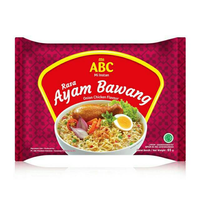 

Farafi - ABC Rasa Ayam Bawang 65 gr - Mi Kuah