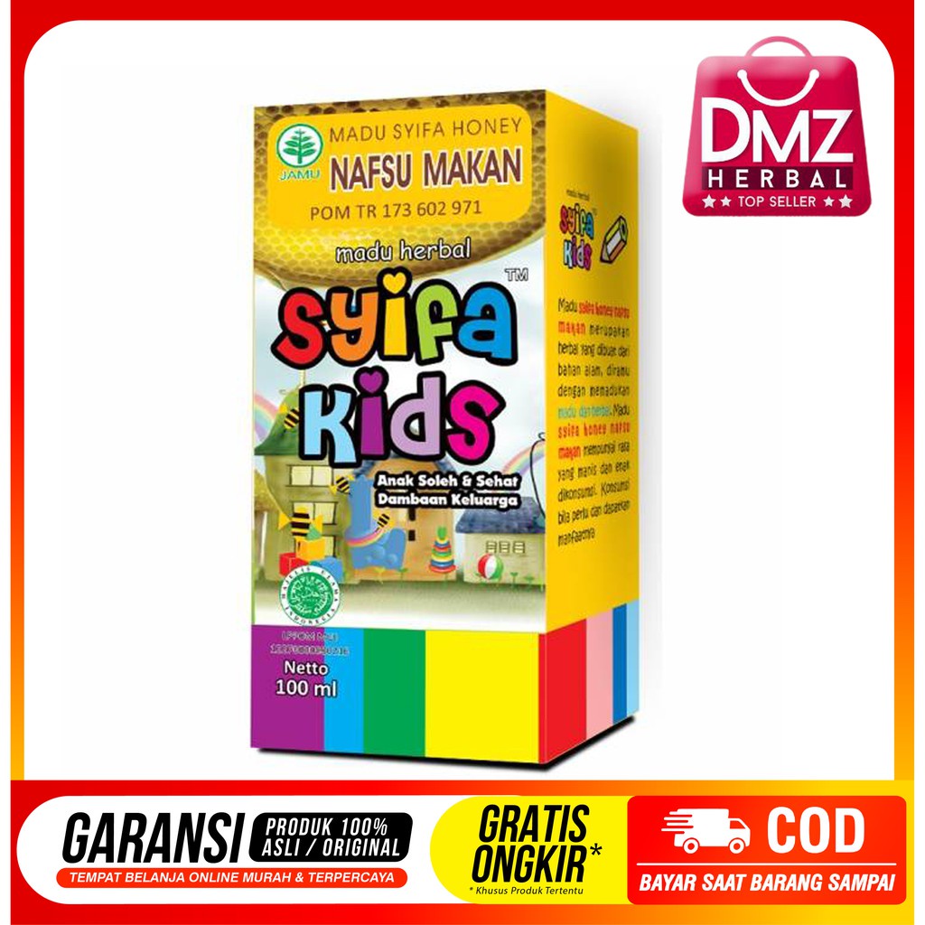 

Syifa Kids Nafsu Makan Madu Gemuk Badan Anak Original
