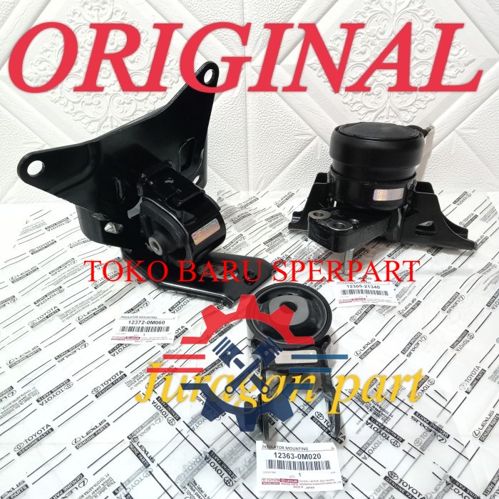 engine mounting set Toyota Yaris new Vios gen2 gen 2 matic original