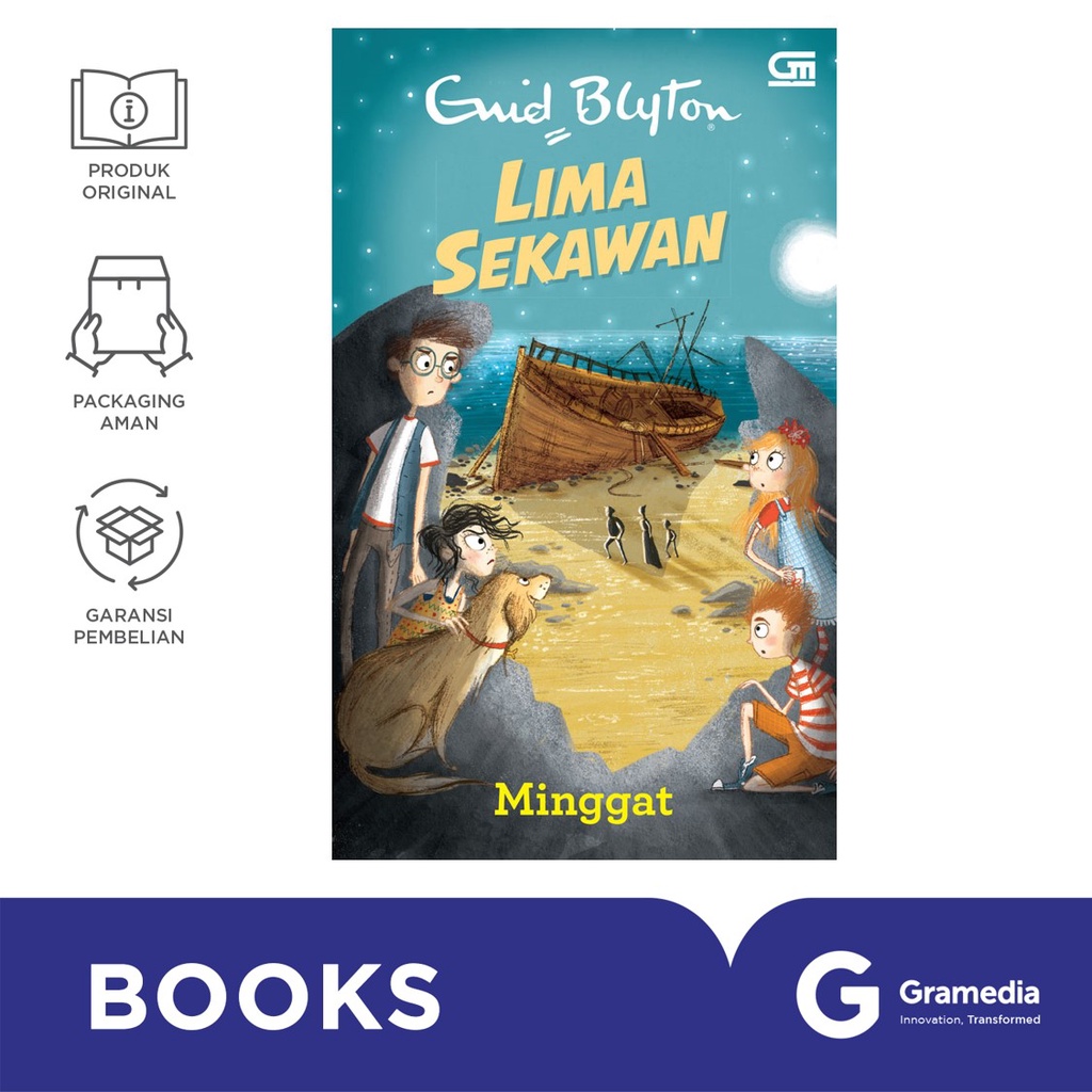 Lima Sekawan: Minggat (Enid Blyton)