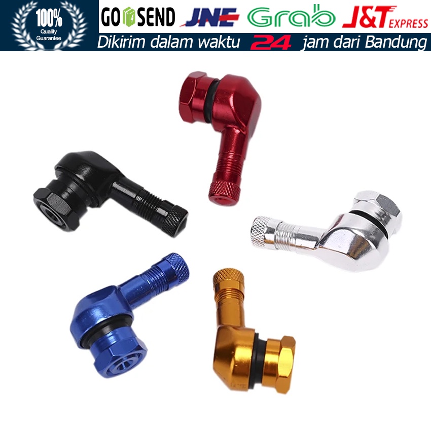 Pentil Ban Tubles Tubeless Mobil Motor Miring Full CNC Alloy Aluminium