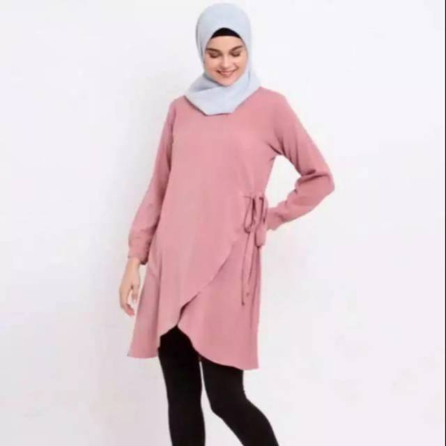 Baju Tunik Wanita Terbaru Tali Samping SB9052