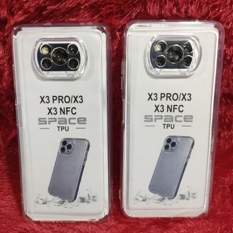 Softcase Poco X3 Pro X3 X3 NFC Silikon Casing Case Bening Transparan Pelindung Camera pro TERBAIK