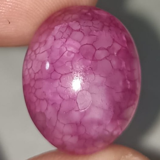 Natural Batu Akik 2775 Yin Yang Air Pelangi Liontin Gambar Unik Antik