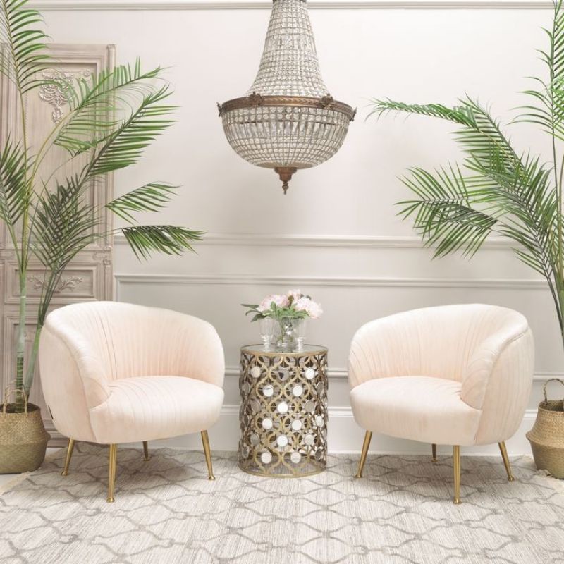 SOFA MINIMALIS KAKI BESI SOFA WING CHAIR RETRO MINIMALIS SOFA SINGLE BUSA TEBAL