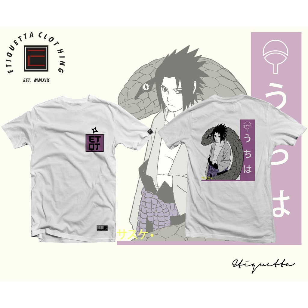 Kemeja Anime-Naruto-ETQT shirt-sasuke