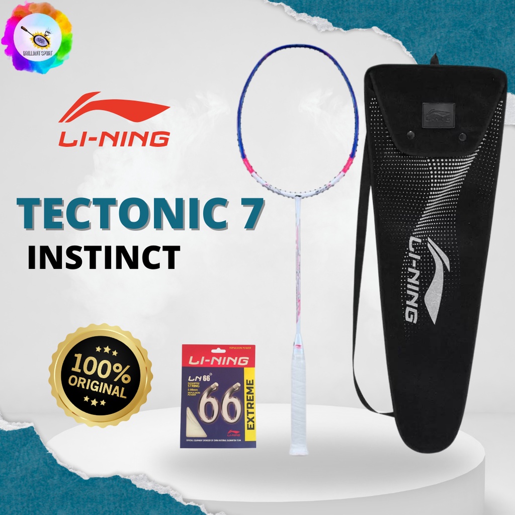 RAKET BADMINTON RAKET LINING TECTONIC 7 I / TECTONIC 7 INSTINCT 100% ORIGINAL