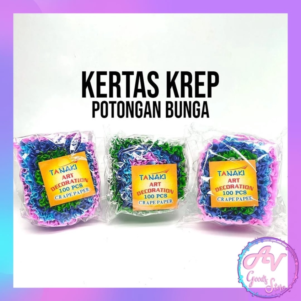 

Kertas Krep Bunga Gulung / Crape Paper Dekorasi / Kertas Hias Bunga