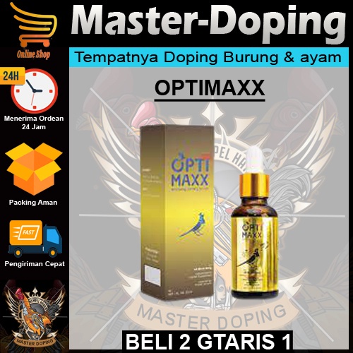 ( PROMO ) OPTIMAXX VITAMIN BURUNG KICAU MURAI BATU, KACER, CUCAK IJO DLL