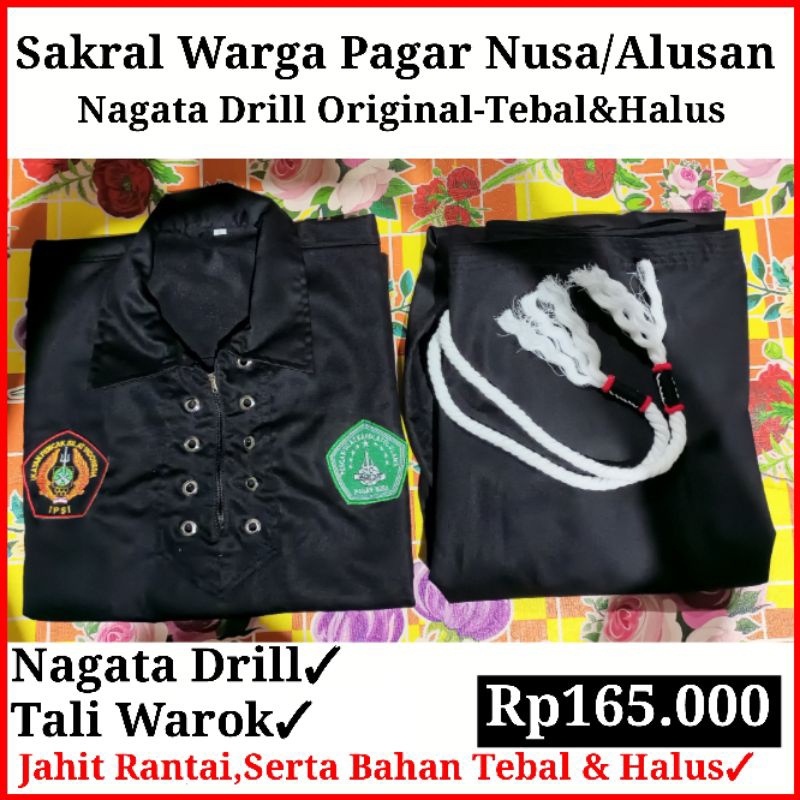 sakral pagar nusa Pagar Nusa - Sakral Warga Pagar Nusa Nagata Drill Original Tebal & Halus