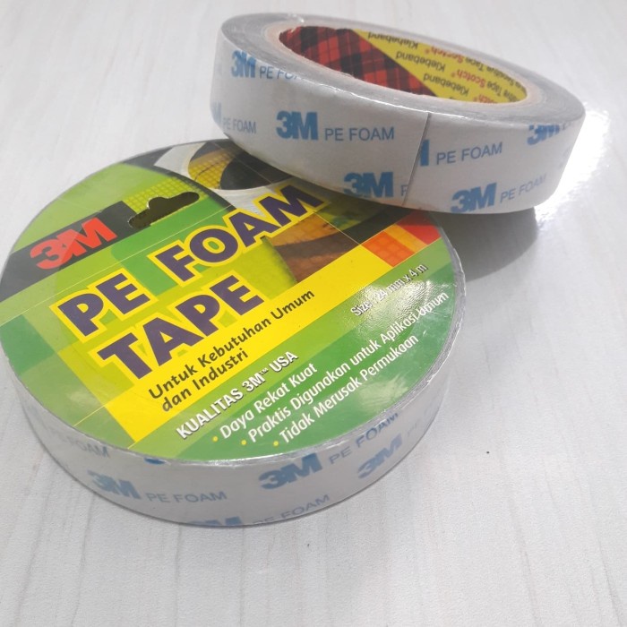 

Double tape PE foam 3m 24mmx4m dobel tip perekat dinding mobil MJ27