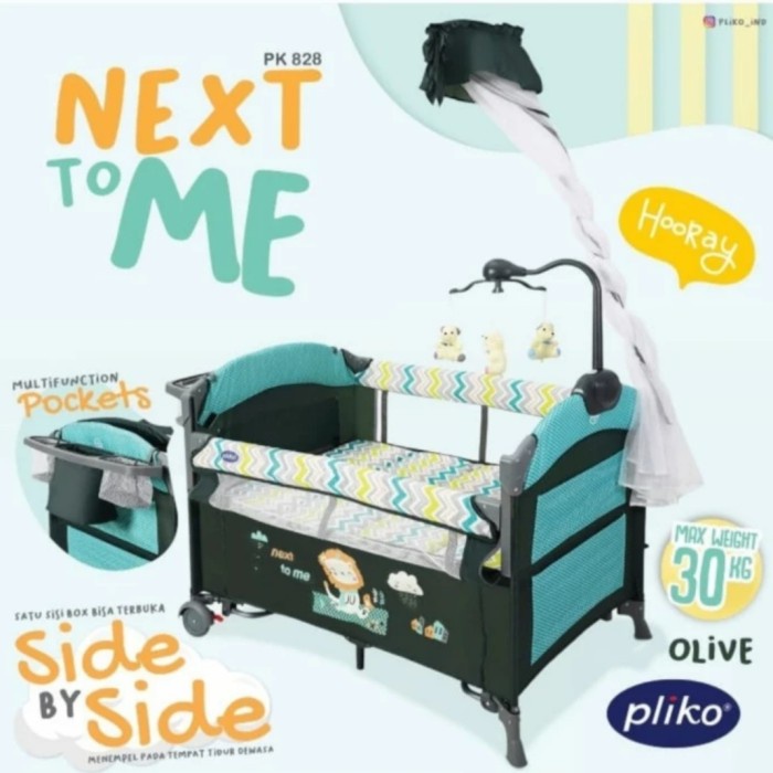 Baby Box Pliko B 828 LR Tempat Tidur Bayi Pliko