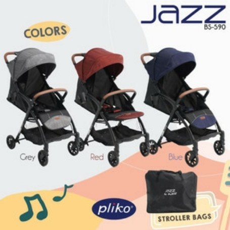 Stroller Pliko JAZZ 590 AL Kereta Dorong