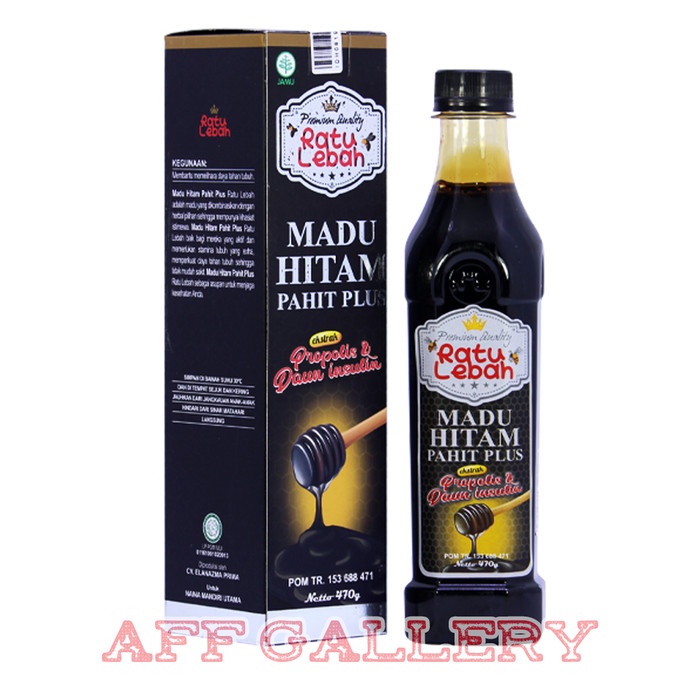 

St22- Madu Hitam Pahit Plus Propolis Ratu Lebah
