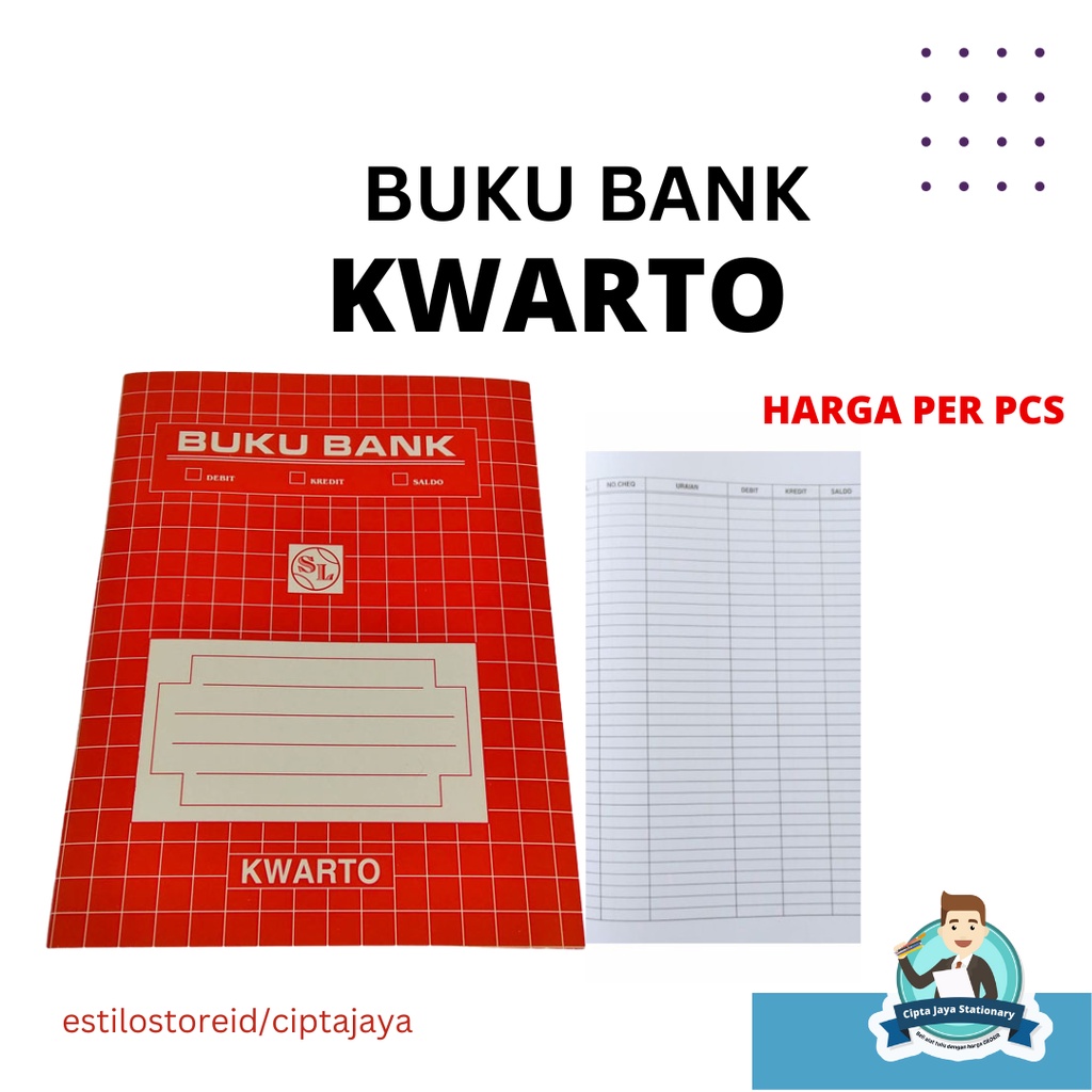 

BUKU BANK UK KWARTO