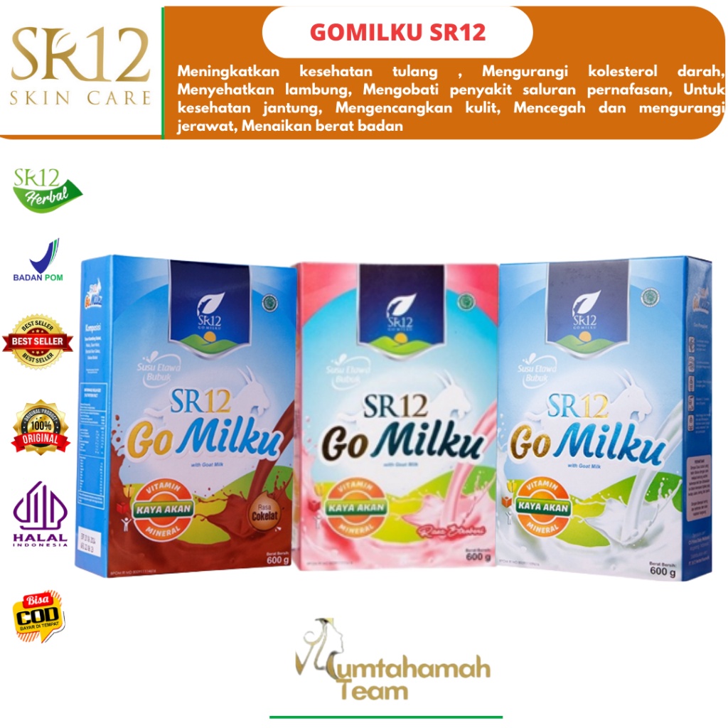 

Susu kambing ETAWA GOMILKU SR12