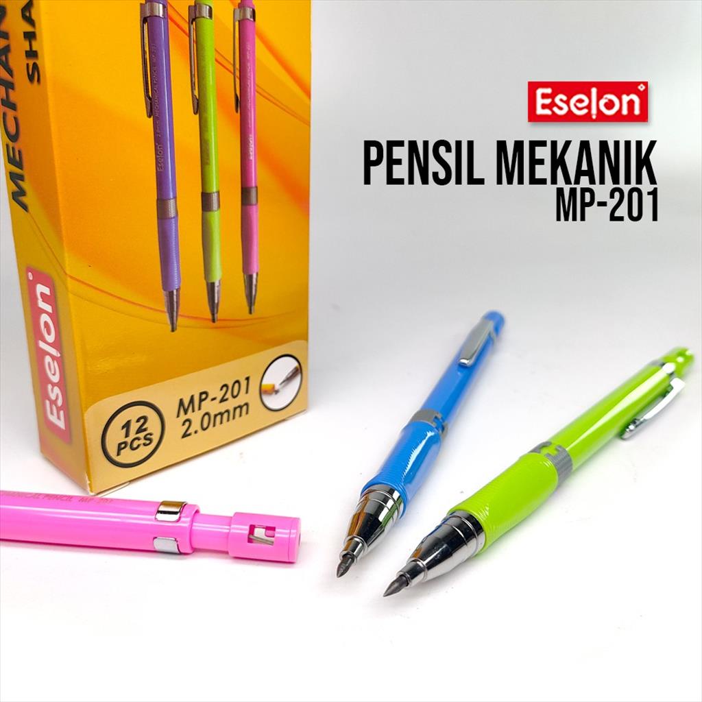 

Pensil Mekanik Eselon - 2.0mm / Mechanical Pencil / Pensil Mekanik Eselon MP201