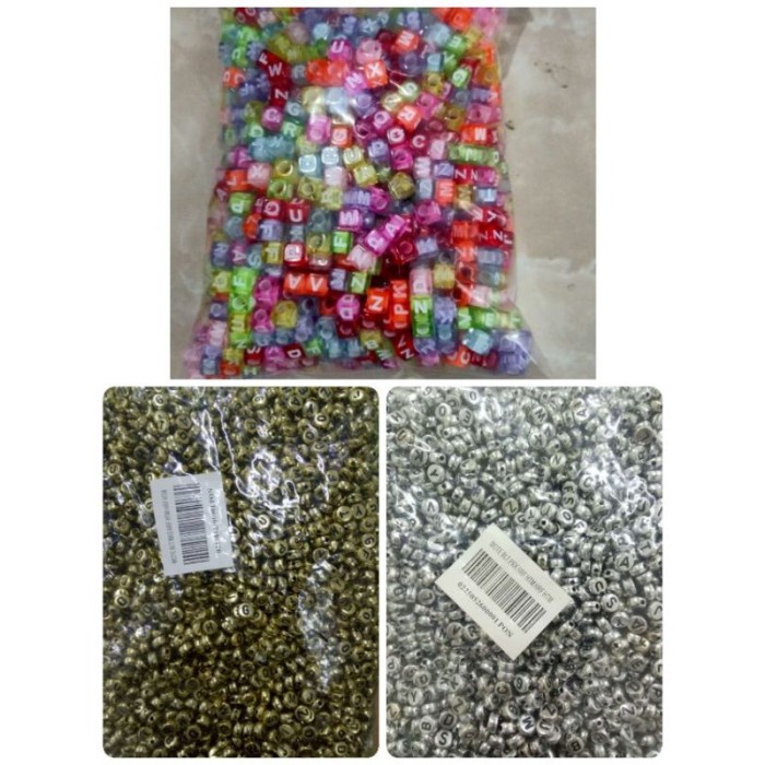 

promosi NGZSTORE (225GRM/0,5PON) MOTE HURUF BAHAN CRAFT KERAJINAN TANGAN