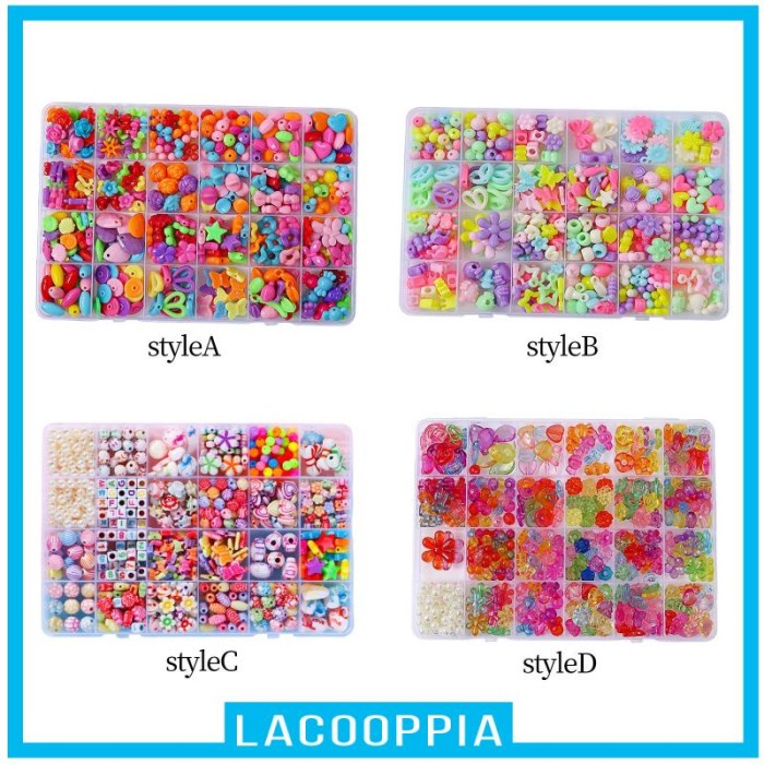 

promosi Manik-manik Spacer Bahan Akrilik Untuk Aksesoris Kerajinan Tangan