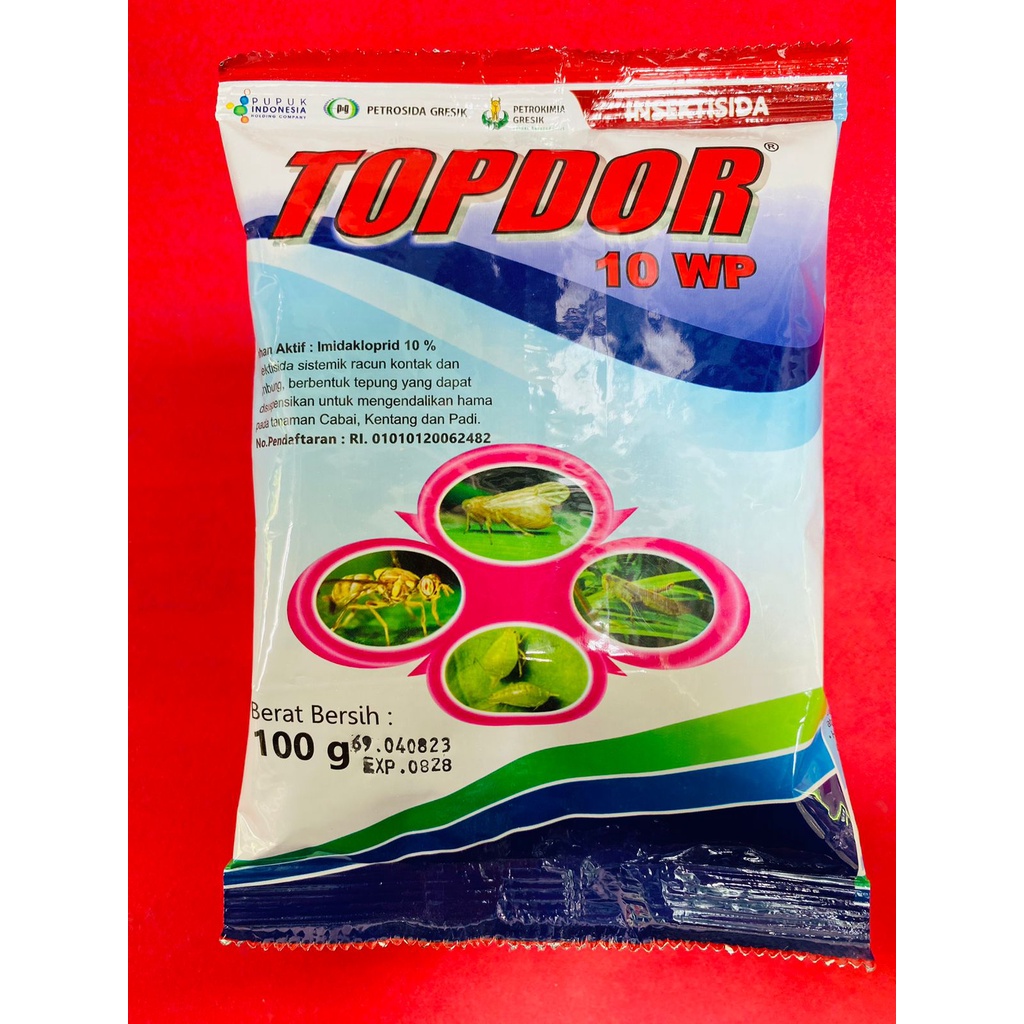 TOPDOR 10WP Insektisida sistemik obat wereng dari PETROSIDA GRESIK