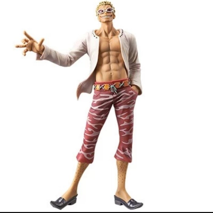 MURAH-  Scultures Sc Doflamingo Action Figure One Piece Pvc Fzo Pop Luffy Ace- 1.2.23