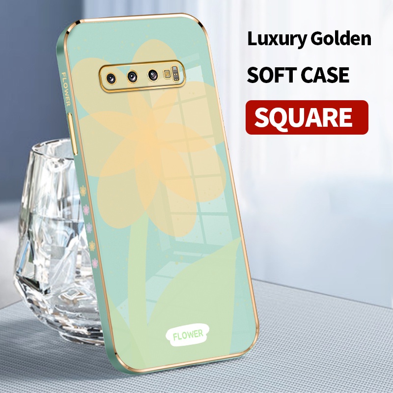Gold Plating Holder Casing For Samsung Galaxy S10 Plus S10 S20 FE 4G 5G S20 Ultra 4G 5G S21 5G S22 5
