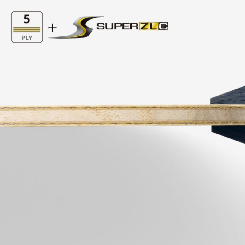 Bet Pingpong Carbon ZLC – Blade Tenis Meja Power Spin Control Attack Stabil, Raket Pingpong Premium 