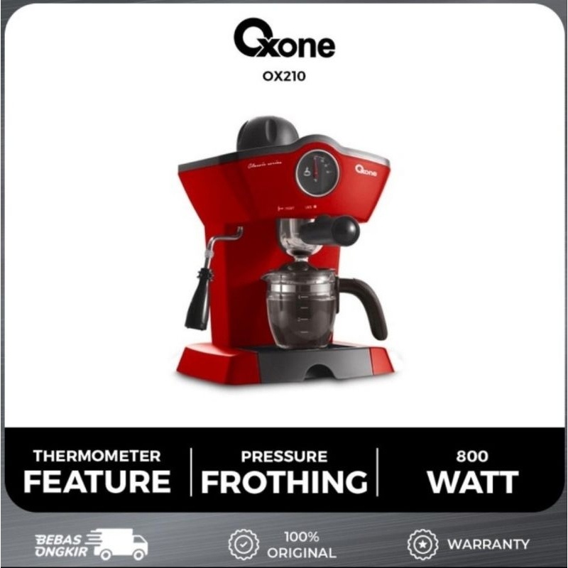 Coffee Maker Oxone OX 210 / Mesin Pembuat Kopi Classic Ruby Oxone OX210