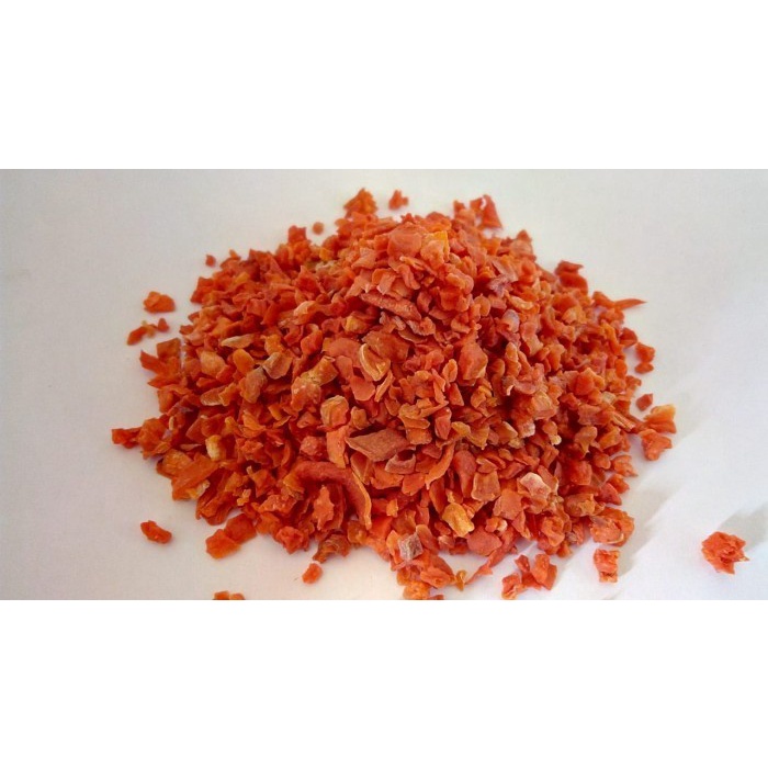 

Wortel Kering Cacah 250 gram Dried Carrot Granules 1/4 kg Dehydrated