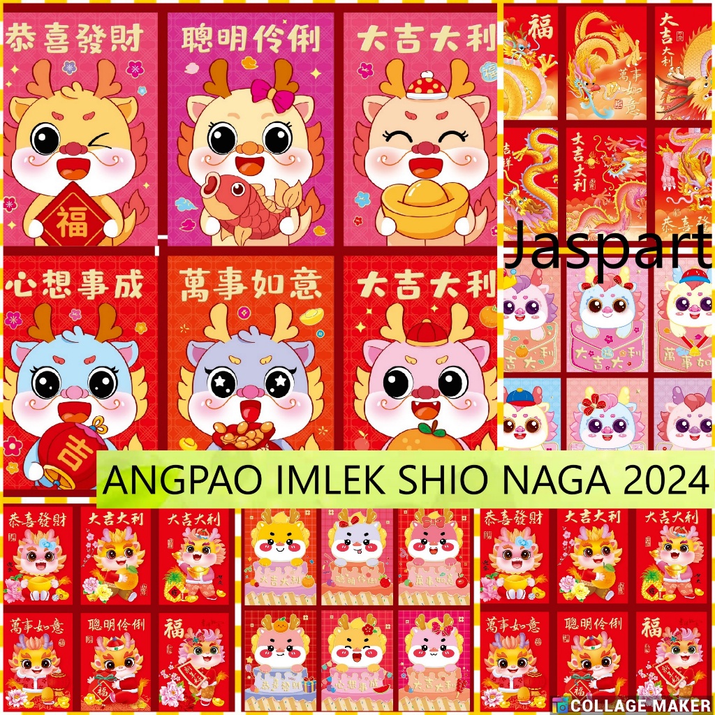 

AMPLOP IMLEK 2024 SHIO NAGA ANGPAO IMLEK SHIO NAGA 2024 ISI 6