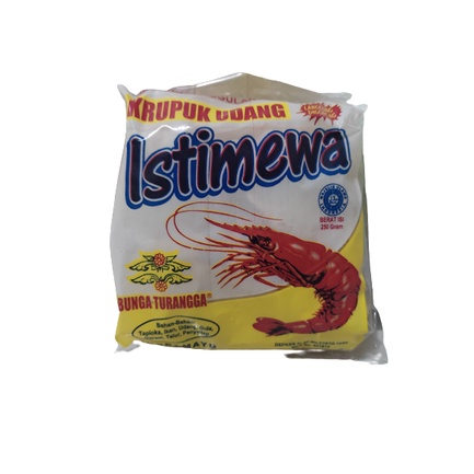 

250gr kerupuk udang istimewa bunga turangga