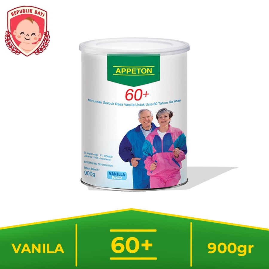 

Appeton 60+ Vanila 900 gram Susu Lansia MURAH GRATIS PACKING BUBBLE DUS