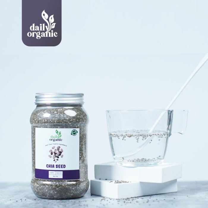 

Daily Organic Chia Seeds Biji Cia Organik Tanpa Bahan Pengawet - Big 320 gram