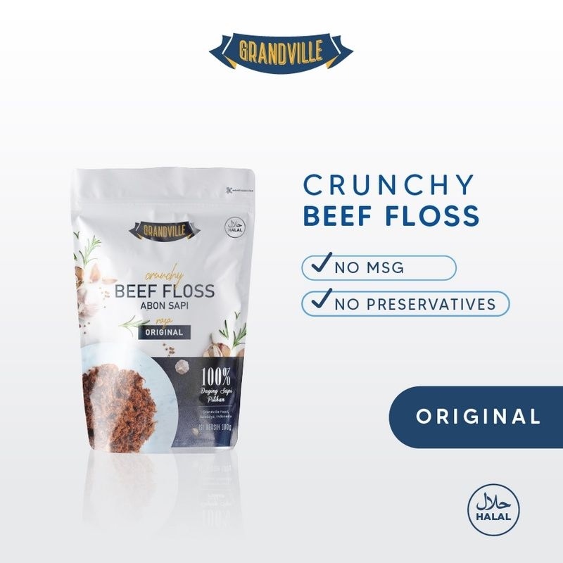 

Grandville - Abon Sapi Crunchy Original 100 g