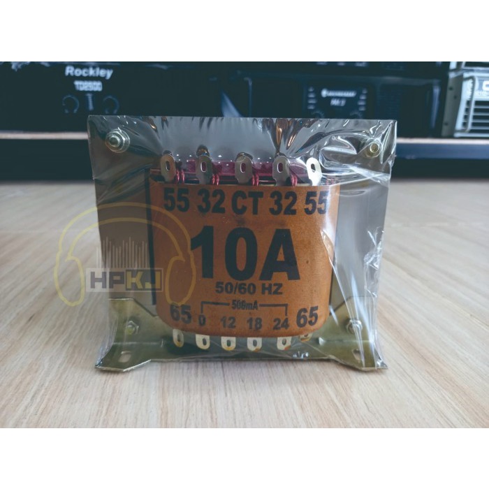 TRAVO TRAFO TRANSFORMER SAE 10A CT 65 MURNI travo sae 10 amper ct 65v