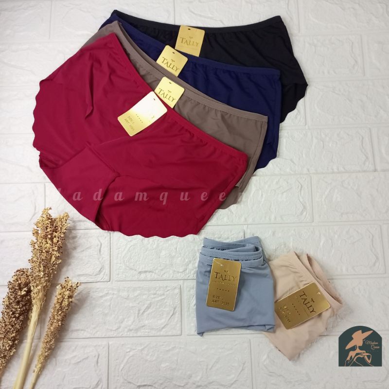 TALLY CD CELANA DALAM SEAMLESS 3085 | VARIASI GELOMBANG | KARET BAHAN NYLON |