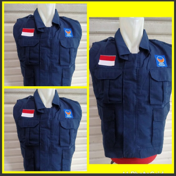 ROMPI PARTAI NASDEM ROMPI PARTAI - rompi Nasdem, L