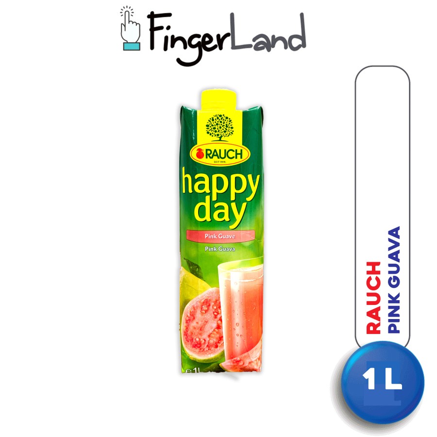 

FO HAPPY DAY Pink Guava Juice 1 Liter Jus Jambu