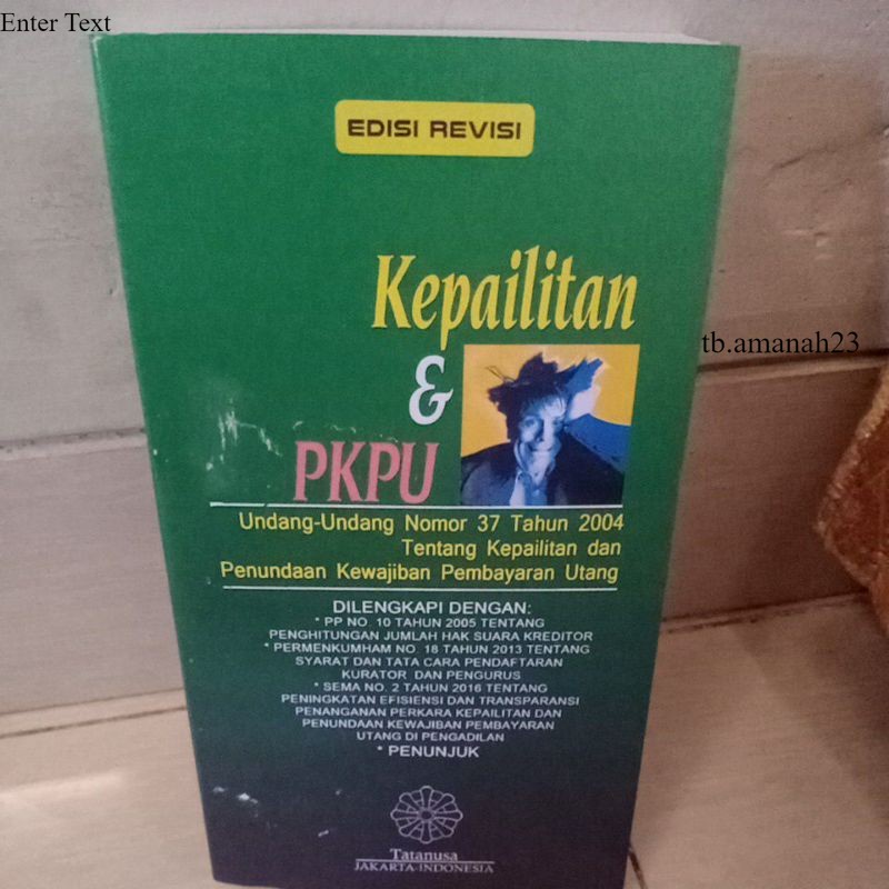 Buku Kepailitan Pkpu