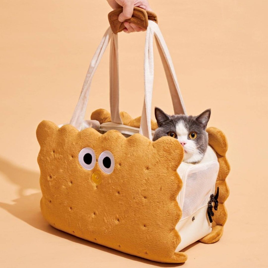 PURLAB Tas Kucing Cat Carrier Cookie