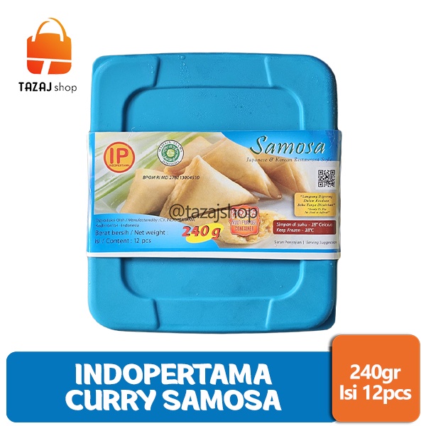 

Indopertama Curry Samosa 240gr - Isi 12 Pcs