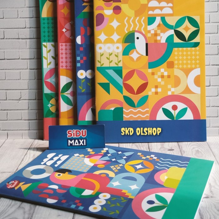 

Sinar Dunia Buku Tulis SIDU MAXI Ukuran Boxy B5 42 Lembar Isi 5 buku