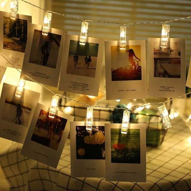 

LED Photo Clip String Light / Lampu LED Dekorasi Klip Penjepit Foto