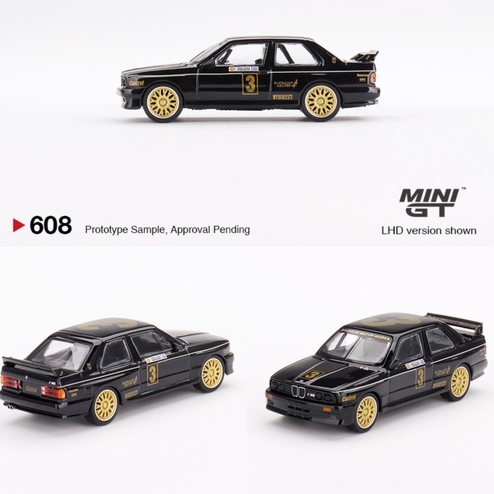 Mini GT 1/64 BMW M3 #3 JPS Team BMW'87 ATCC Championship Win MGT00608