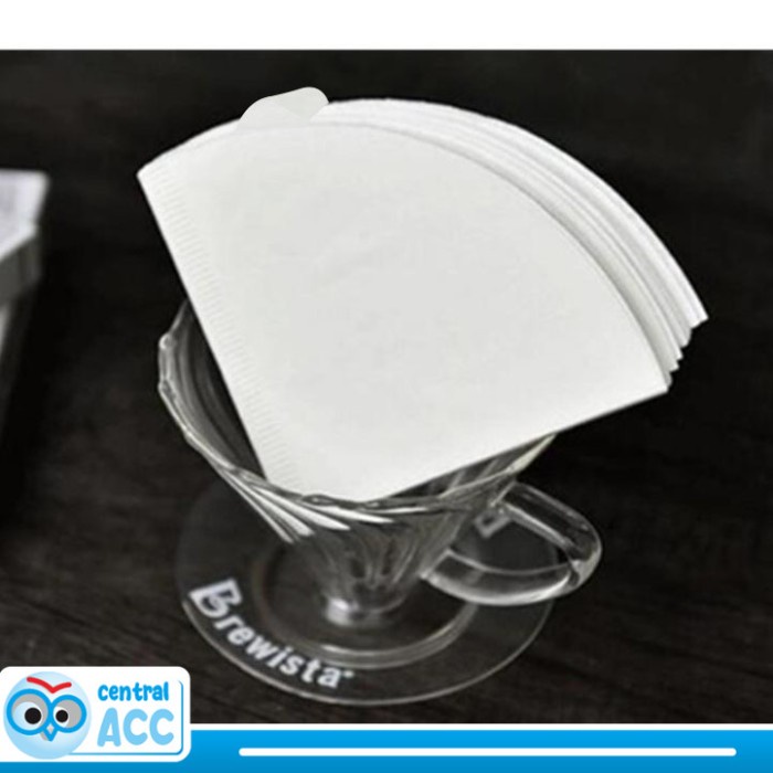 

One Two Cups Kertas Saringan Kopi Filter Paper V60 1-2 Cups 100 PCS
