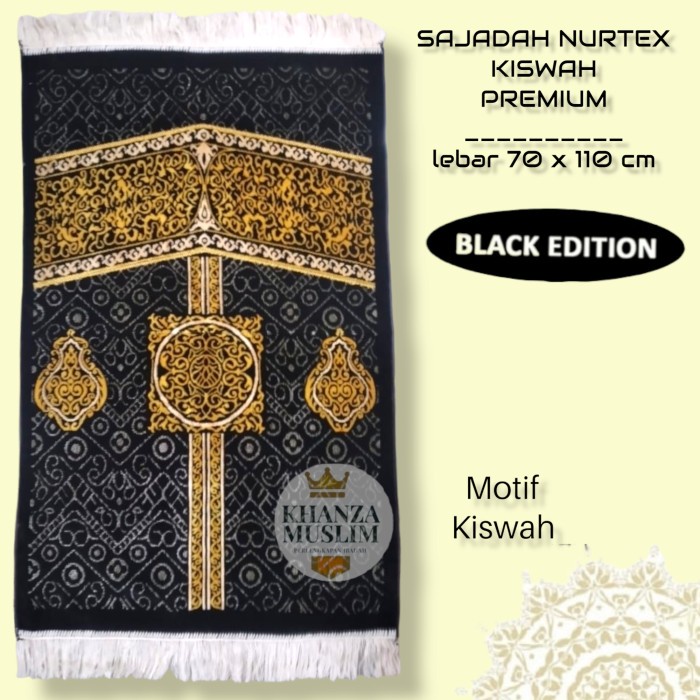 SAJADAH  TURKIYE HALUS MOTIF  - Hajar Aswad