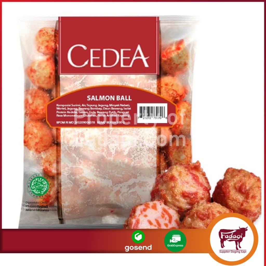 

CEDEA SALMON BALL-500GR