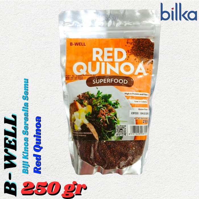 

B-WELL Red Quinoa (Biji Kinoa) 250gr