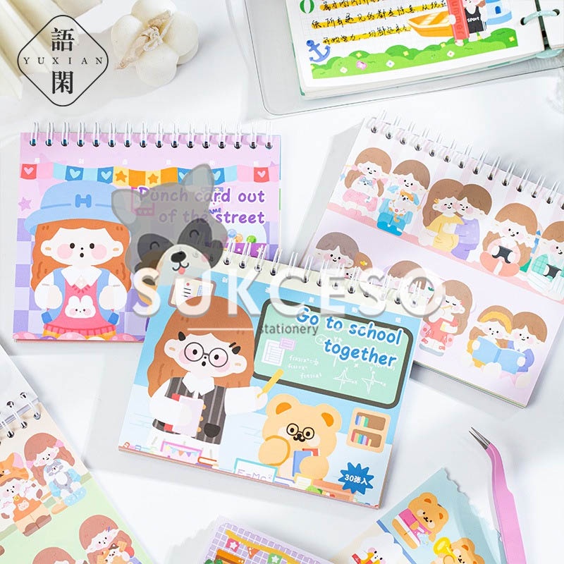 

Chichi Little Dream Activity Sticker Book / Stiker Karakter Lucu